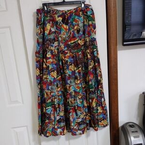 Authentic New Mexico Broomstick Skirt